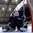 LUCERNE, SWITZERLAND - APRIL 17: The pucks get behind Slovakia's Adam Huska #30 on this play during preliminary round action against the U.S. at the 2015 IIHF Ice Hockey U18 World Championship. (Photo by Matt Zambonin/HHOF-IIHF Images)

